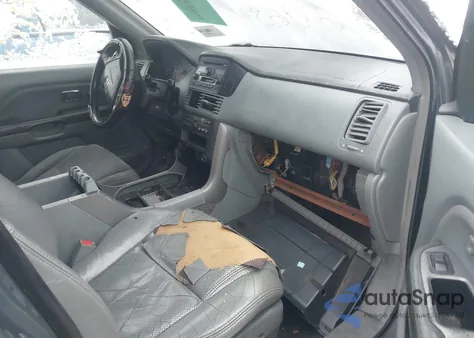 2003 Honda Pilot Ex-L из США, поврежденный, VIN 2HKYF18573H540489